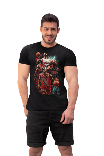 Męska koszulka koszykarska NBA Jordan 23 Chicago Bulls 4