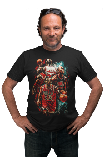 Męska koszulka koszykarska NBA Jordan 23 Chicago Bulls 8