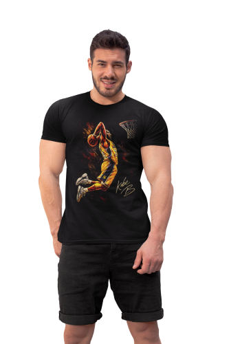 Męska koszulka koszykarska NBA Kobe Bryant Los Angeles Lakers 4