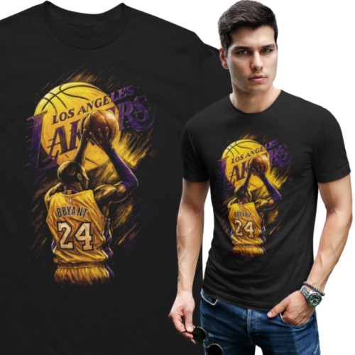 Koszulka męska NBA Lakers Kobe Bryant streetwear 1