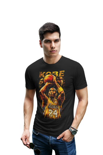 Męska koszulka koszykarska NBA Kobe Bryant 24 Los Angeles Lakers 5