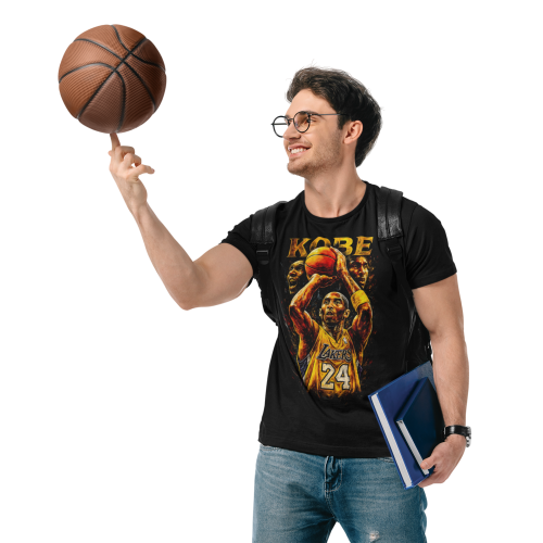 Męska koszulka koszykarska NBA Kobe Bryant 24 Los Angeles Lakers 7