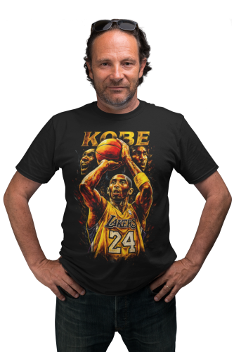 Męska koszulka koszykarska NBA Kobe Bryant 24 Los Angeles Lakers 8