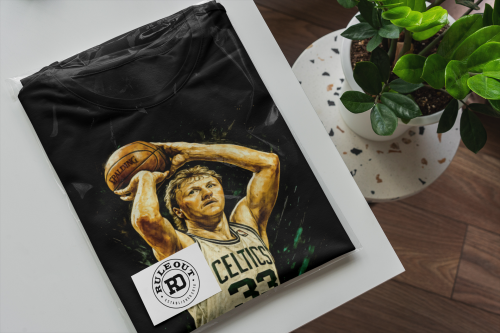 Koszulka męska NBA Celtics Larry Bird 33 vintage streetwear 9