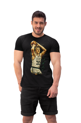 Koszulka męska NBA Celtics Larry Bird 33 vintage streetwear 5