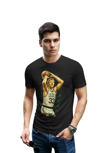 Koszulka męska NBA Celtics Larry Bird 33 vintage streetwear 6