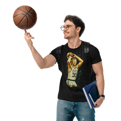 Koszulka męska NBA Celtics Larry Bird 33 vintage streetwear 8