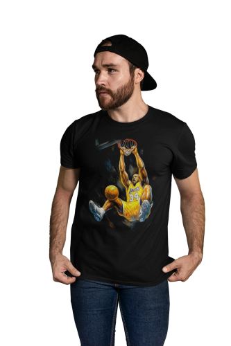 Męska koszulka koszykarska NBA Shaquille O'Neal 34 Los Angeles Lakers 2