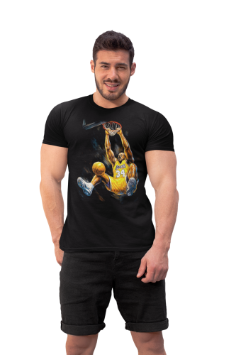 Męska koszulka koszykarska NBA Shaquille O'Neal 34 Los Angeles Lakers 5