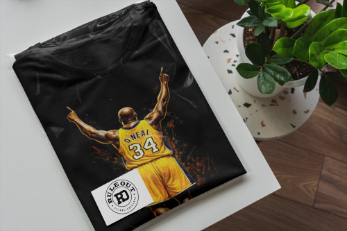 Koszulka męska NBA Shaquille O'Neal 34 Los Angeles Lakers Klasyczna koszulka koszykarska 9