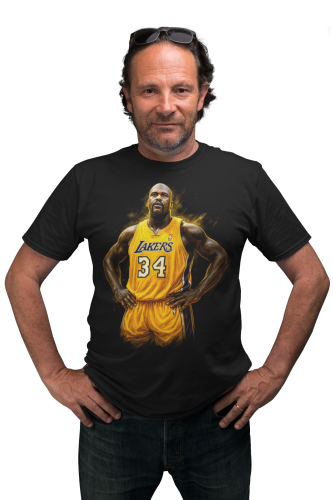 Koszulka NBA Shaquille O'Neal 34 Los Angeles Lakers legenda NBA 3