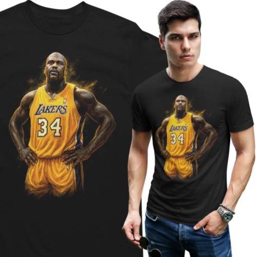Koszulka NBA Shaquille O'Neal 34 Los Angeles Lakers legenda NBA