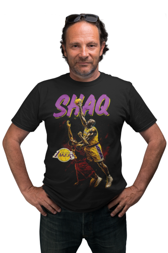 Koszulka męska NBA Lakers Shaquille O'Neal 34 vintage streetwear 3