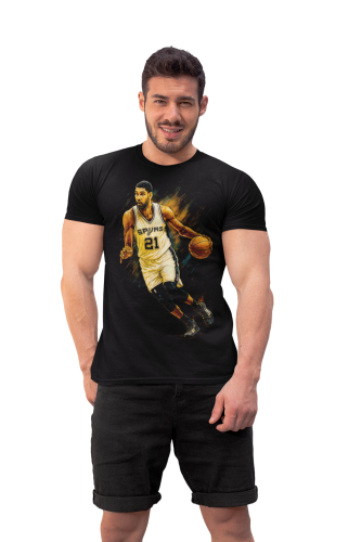 Koszulka koszykarska NBA Tim Duncan 21 San Antonio Spurs Streetwear 5