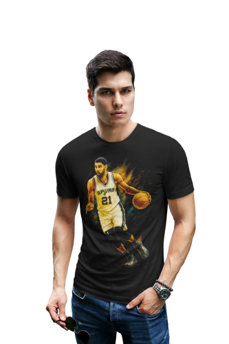 Koszulka koszykarska NBA Tim Duncan 21 San Antonio Spurs Streetwear 6