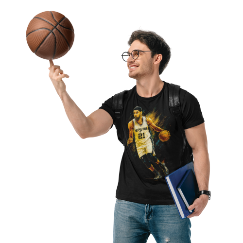 Koszulka koszykarska NBA Tim Duncan 21 San Antonio Spurs Streetwear 8