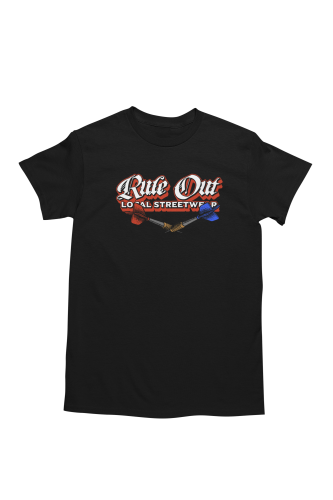  Koszulka Męska RULE OUT Streetwear Dart Rzutki Premium Bawełna Urban Styl 5