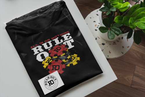 Koszulka Męska RULE OUT Streetwear Texas Hold’em Poker Premium Bawełna 4