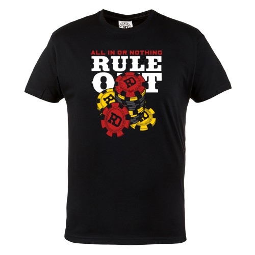 Koszulka Męska RULE OUT Streetwear Texas Hold’em Poker Premium Bawełna 5