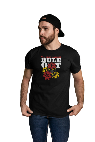 Koszulka Męska RULE OUT Streetwear Texas Hold’em Poker Premium Bawełna 7