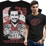 Koszulka Męska RULE OUT Streetwear Empire Hustle El Patron Pablo Escobar