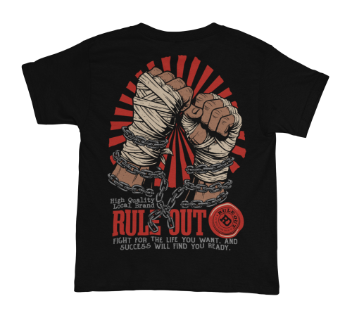 Koszulka Męska RULE OUT Streetwear Urban Fight Bawełniana MMA Fighter 3