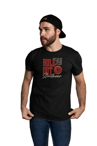 Koszulka Męska RULE OUT Streetwear Urban Fight Bawełniana MMA Fighter 6