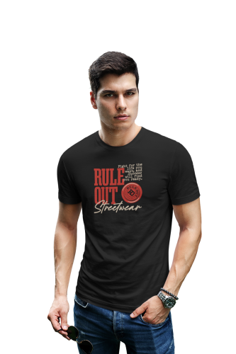 Koszulka Męska RULE OUT Streetwear Urban Fight Bawełniana MMA Fighter 7