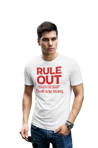 Koszulka Męska RULE OUT Streetwear Urban Hustle Szachy Bawełniana - 6