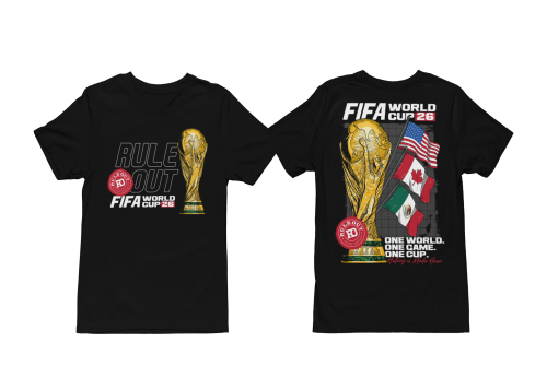 Koszulka Męska RULE OUT Streetwear FIFA World Cup 2026 Urban Bawełna Piłka nożna 2