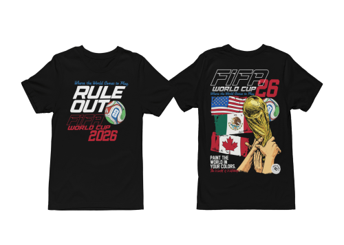 Koszulka Męska RULE OUT Streetwear FIFA World Cup 2026 Piłka Nożna 3