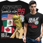 Koszulka Męska RULE OUT Streetwear FIFA World Cup 2026 Piłka Nożna
