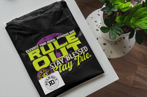 Koszulka Męska RULE OUT Streetwear Reggae Lion Irie Bawełniana 7