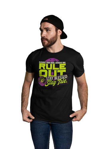 Koszulka Męska RULE OUT Streetwear Reggae Lion Irie Bawełniana 5