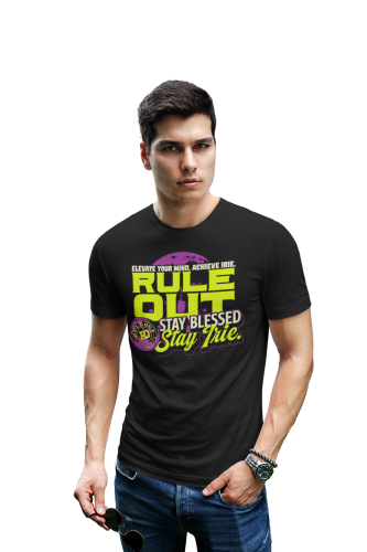 Koszulka Męska RULE OUT Streetwear Reggae Lion Irie Bawełniana 6