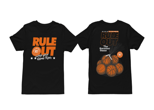 Koszulka Męska RULE OUT Streetwear Basketball Urban Bawełniana Koszykówka 2
