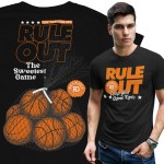 Koszulka Męska RULE OUT Streetwear Basketball Urban Bawełniana Koszykówka