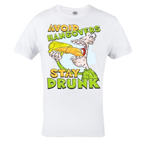 KOSZULKA ŚMIESZNE AVOID HANGOVERS STAY DRUNK 2