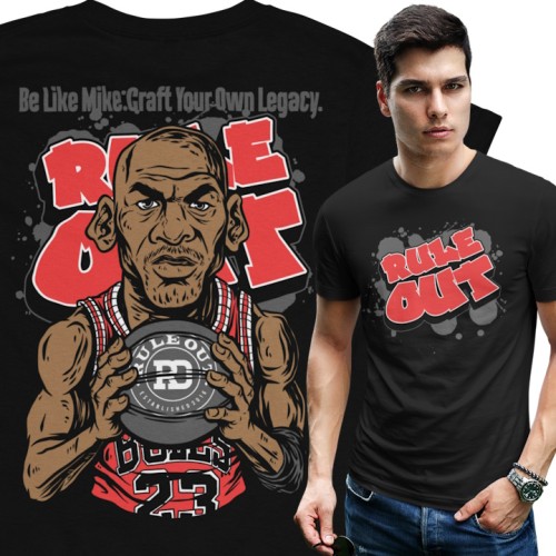 Koszulka Męska RULE OUT Streetwear Basketball Koszykówka Urban Bawełna 1