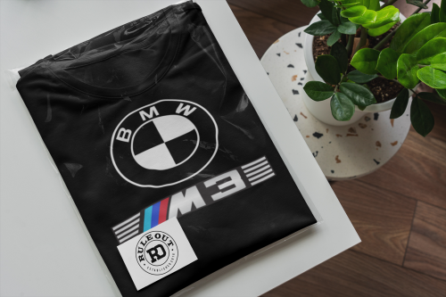 Koszulka męska BMW M3 Performance sportowy T-shirt dla fana motoryzacji 7
