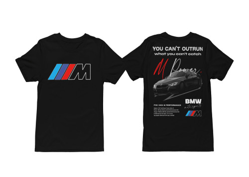 Koszulka męska BMW M Power Performance sportowy T-shirt Motorsport 3