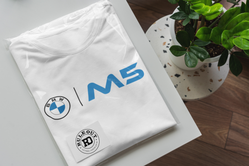 T-shirt męski BMW M5 F90 Performance – koszulka sportowa Motorsport 7