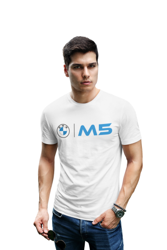 T-shirt męski BMW M5 F90 Performance – koszulka sportowa Motorsport 6