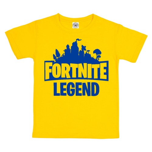 DZIECIĘCA KOSZULKA GRA FORTNITE LEGEND ŻÓŁTA FN38 1