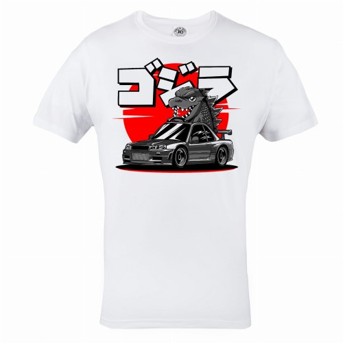 KOSZULKA MOTORYZACYJNA NISSAN GTR R34 GODZILLA 207