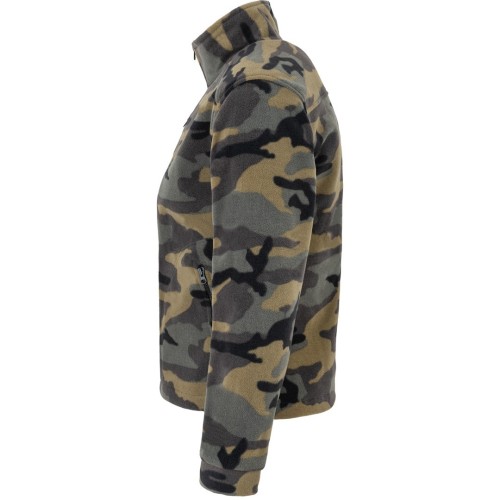 Polar PREMIUM CAMOUFLAGE z nadrukiem logo firmowego – odzież robocza polarowa męska 3