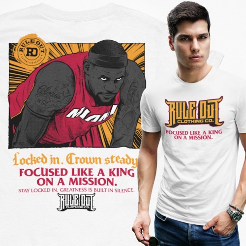  Koszulka męska LeBron James Miami Heat NBA streetwear Koszykówka 2