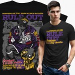 Koszulka męska Rule Out Champions streetwear koszykówka premium