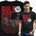 Koszulka męska Rule Out Chicago Bulls streetwear koszykówka