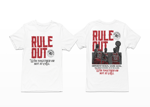 Koszulka męska Rule Out Chicago Bulls streetwear koszykówka 4